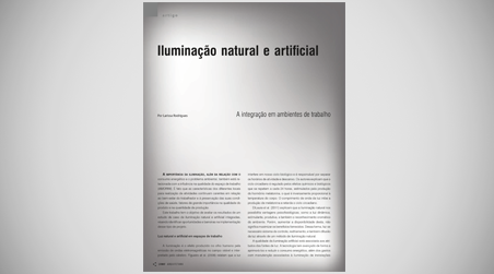 Iluminação natural e artificial